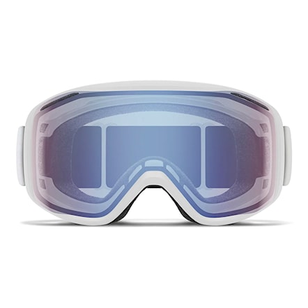 Gogle snowboardowe Smith Rally white chunky knit | blue sensor 2026 - 5