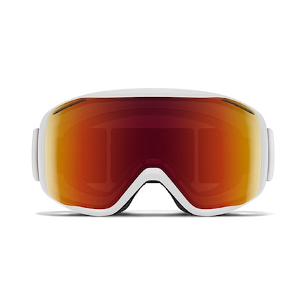 Snowboardové okuliare Smith Rally white | red sol-x mirror 2026 - 3