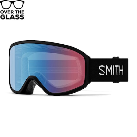 Snowboardové okuliare Smith Reason OTG black | blue sensor mirror antifog 2025 - 1