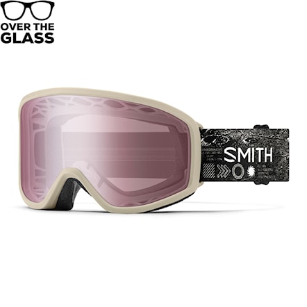 Snowboardové okuliare Smith Reason OTG chalk space invader | ignitor mirror 2026 - 1