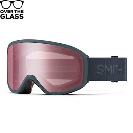 Gogle snowboardowe Smith Reason OTG slate | ignitor mirror 2025 - 1