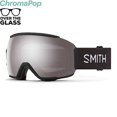 Snowboardové okuliare Smith Sequence OTG black | cp sun platinum mirror 2026 - 1