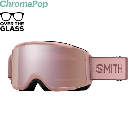 Snowboardové okuliare Smith Showcase Otg rock salt tannin | chromapop sun platinum mirror 2021 - 1