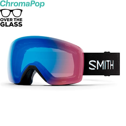 Snowboard Goggles Smith Skyline black | cp storm rose flash 2025 - 1