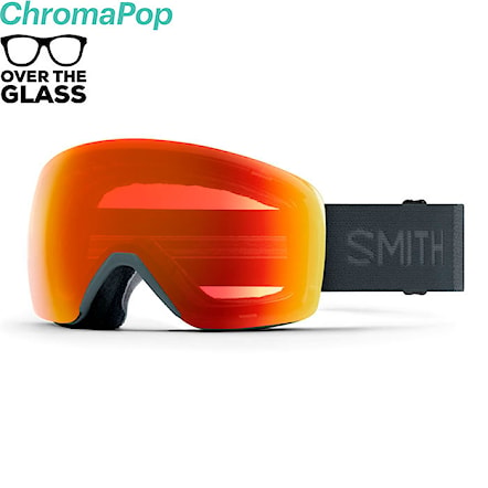 Gogle snowboardowe Smith Skyline slate | cp everyday red mirror 2025 - 1