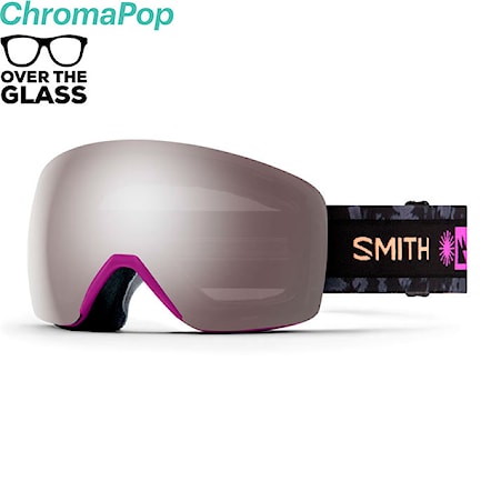 Gogle snowboardowe Smith Skyline vivid violet | cp sun platinum mirror 2025 - 1