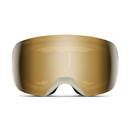 Snowboardové okuliare Smith Skyline XL chalk | cp sun black gold mirror 2025 - 5