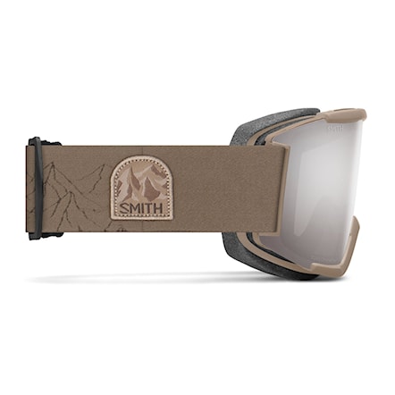 Snowboardové okuliare Smith Squad bandit | cp sun platinum mirror+clear 2026 - 4