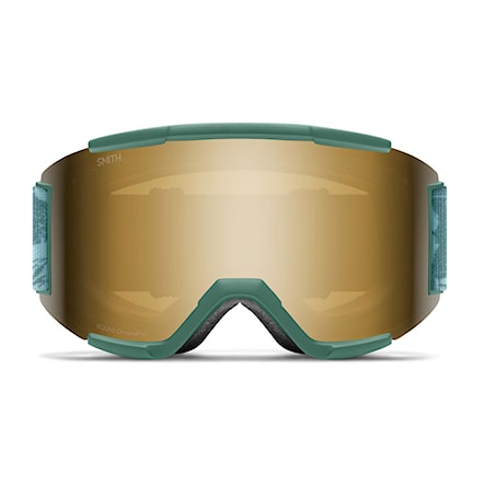 Snowboardové okuliare Smith Squad cactus zine | cp sun black gold mirror+clear 2026 - 3