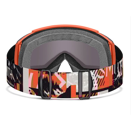 Snowboardové okuliare Smith Squad cinder chop up | cp sun black gold mir+clear 2026 - 2