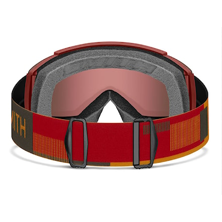 Snowboard Goggles Smith Squad ironwood | cp ed red mirror+yellow 2025 - 5