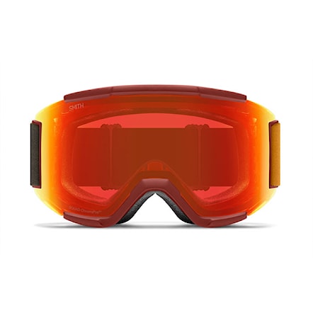 Gogle snowboardowe Smith Squad ironwood | cp ed red mirror+yellow 2025 - 6