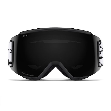 Snowboard Goggles Smith Squad S black marble | cp sun black+yellow 2025 - 6