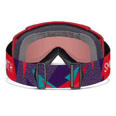 Snowboard Goggles Smith Squad S crimson a-maze-zing | cp ed red mirror+yellow 2025 - 5