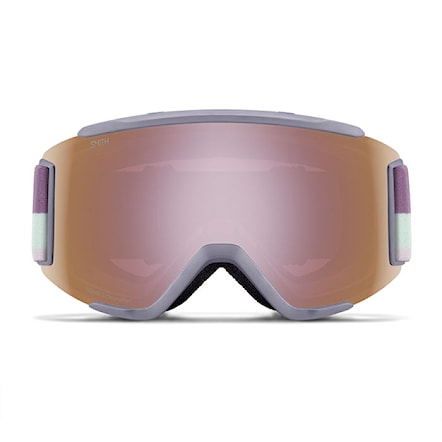 Snowboardové okuliare Smith Squad S lunar fog split | cp ed rose gold mirror+clear 2025 - 4