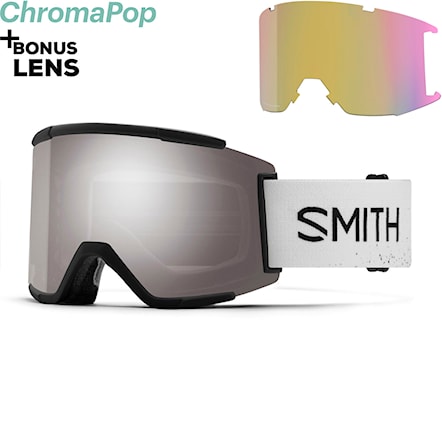 Snowboardové okuliare Smith Squad XL alice robinson ac | cp sun platinum m+cp storm yellow fl 2026 - 1