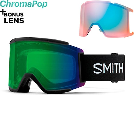 Snowboard Goggles Smith Squad XL black | cp ed blue mirror+cp storm blue 2025 - 1