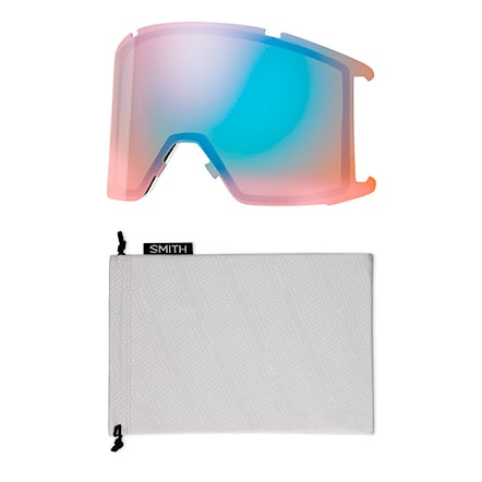 Gogle snowboardowe Smith Squad XL chalk | cp sun black gold mirror+cp storm blue 2025 - 2