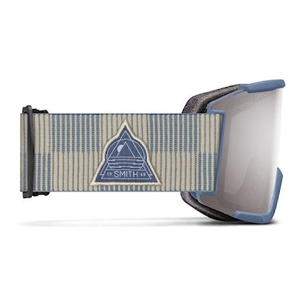 Snowboard Goggles Smith Squad XL granite blue | cp sun platinum mirror+cp storm blue 2025 - 4