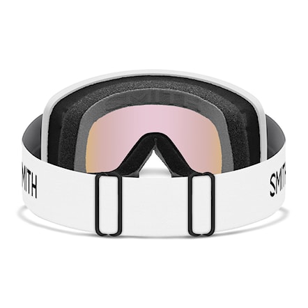 Snowboardové brýle Smith Transfer white | blue sensor mirror 2026 - 2