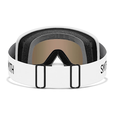 Snowboardové okuliare Smith Transfer white | red sol-x mirror 2026 - 2