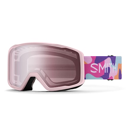 Snowboardové okuliare Smith Tribute carnation puzzle | ignitor mirror 2026 - 1