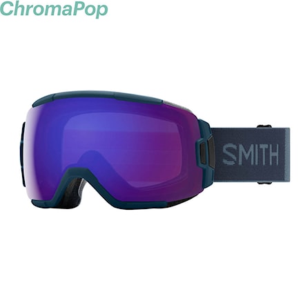 Snowboard Goggles Smith Vice french navy | chromapop everyday violet mirror 2021 - 1
