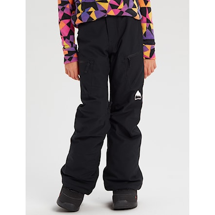 Kalhoty na snowboard Burton Girls Elite Cargo Pant true black 2024 - 2
