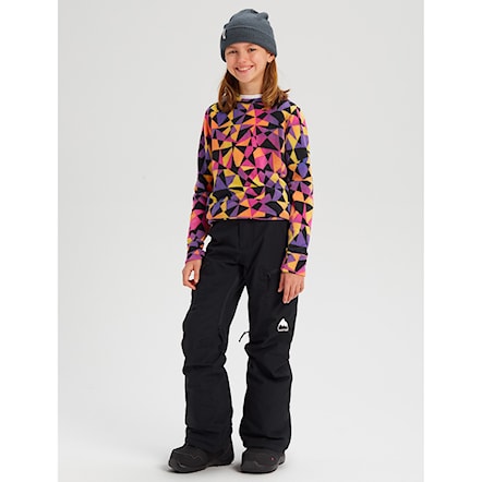 Kalhoty na snowboard Burton Girls Elite Cargo Pant true black 2024 - 4