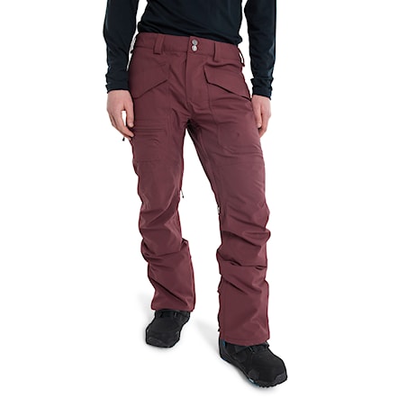 Spodnie snowboardowe Burton Southside Slim Pant almandine 2024 - 2