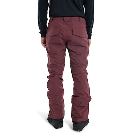 Spodnie snowboardowe Burton Southside Slim Pant almandine 2024 - 3