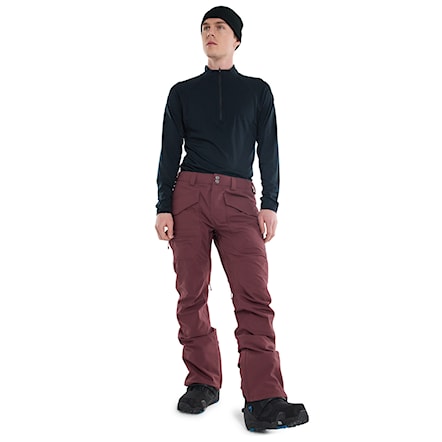 Spodnie snowboardowe Burton Southside Slim Pant almandine 2024 - 4