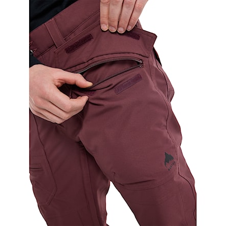 Kalhoty na snowboard Burton Southside Slim Pant almandine 2024 - 5