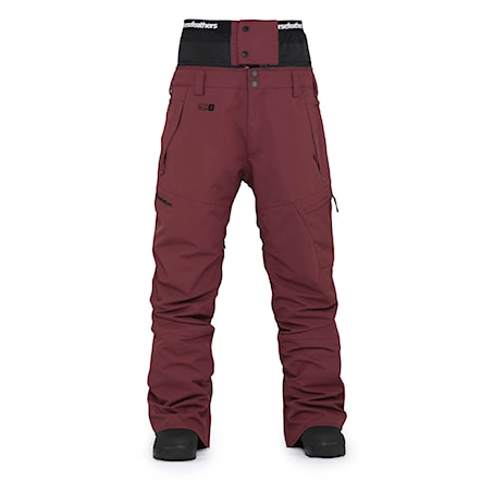 Snowboard Pants Horsefeathers Charger burgundy 2024 - 1