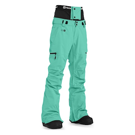 Kalhoty na snowboard Horsefeathers Lotte Shell turquoise 2024 - 3