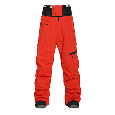 Nohavice na snowboard Horsefeathers Nelson flame red 2024 - 1