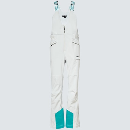 Kalhoty na snowboard Oakley Wms TC Dharma Softshell Bib arctic white 2023 - 5