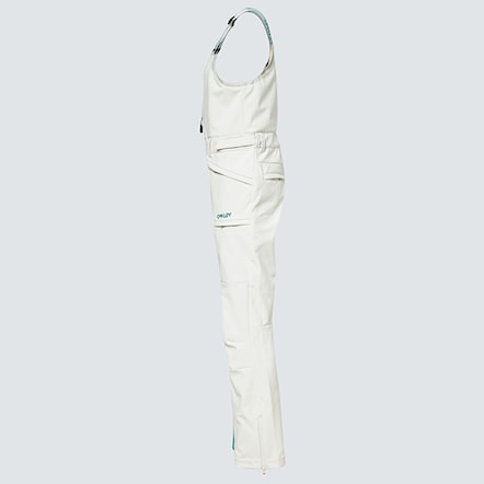 Kalhoty na snowboard Oakley Wms TC Dharma Softshell Bib arctic white 2023 - 7