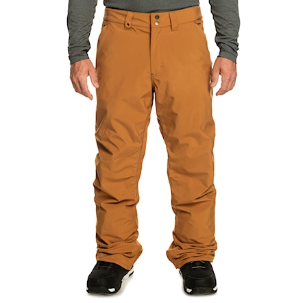 Kalhoty na snowboard Quiksilver Estate bone brown 2024 - 1