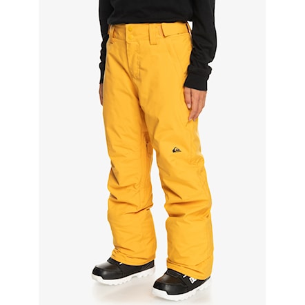 Kalhoty na snowboard Quiksilver Estate Youth mineral yellow 2024 - 3