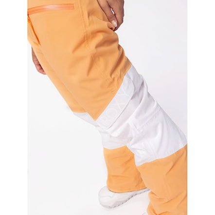 Spodnie snowboardowe Roxy Chloe Kim Woodrose mock orange 2024 - 11