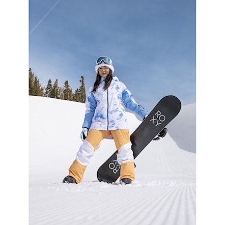 Spodnie snowboardowe Roxy Chloe Kim Woodrose mock orange 2024 - 13