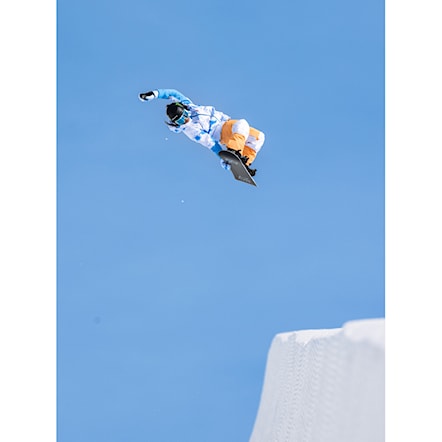 Nohavice na snowboard Roxy Chloe Kim Woodrose mock orange 2024 - 2