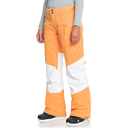 Spodnie snowboardowe Roxy Chloe Kim Woodrose mock orange 2024 - 3