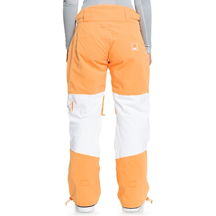 Kalhoty na snowboard Roxy Chloe Kim Woodrose mock orange 2024 - 4