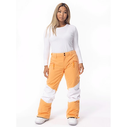 Nohavice na snowboard Roxy Chloe Kim Woodrose mock orange 2024 - 8