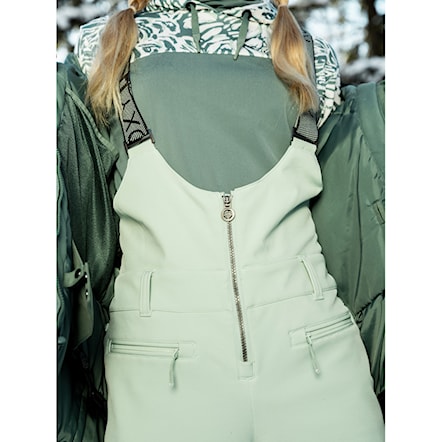 Spodnie snowboardowe Roxy Summit Bib cameo green 2024 - 16