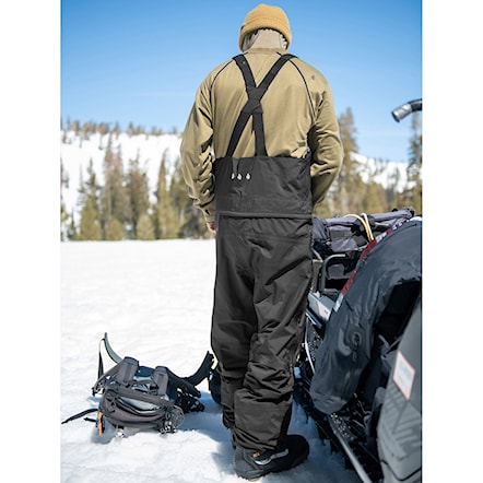 Spodnie snowboardowe Volcom 3L Gore Bib Overhauler black 2024 - 7