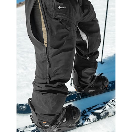 Spodnie snowboardowe Volcom 3L Gore Bib Overhauler black 2024 - 8