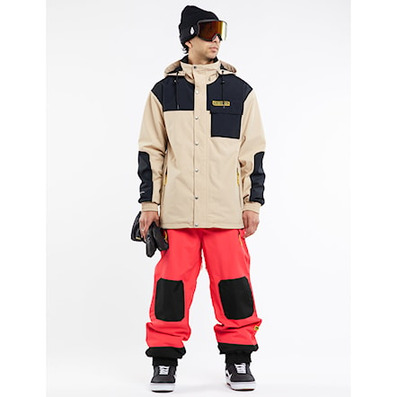 Spodnie snowboardowe Volcom Longo Gore-Tex Pant orange 2024 - 4